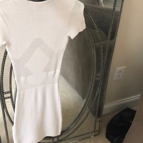 French Connection White Bodycon Mini Dress, 4 - Picture 5 of 5